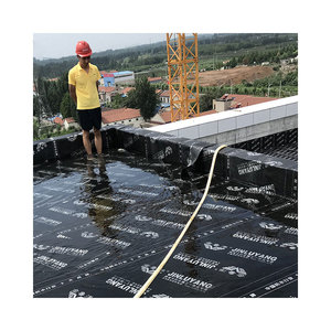 Nhà máy bán mái chống thấm màng PE phim đá sỏi bitum cao su nhựa đường SBS màng chống thấm CuộN - Product Image 5