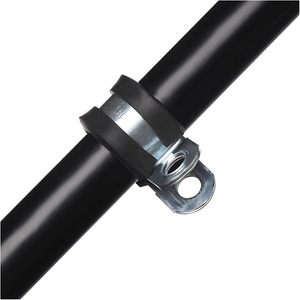 High Quality P Type <strong>Rubber</strong> Cable Clamp 316 304 Stainless Steel <strong>Hose</strong> Clamp with Adjustable Buckle Pipe Clip - Product Image 5