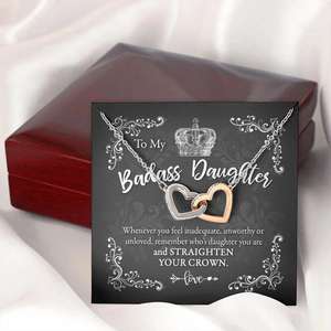 SC-gargantilla coreana Popular, collar de corazón familiar, cadena de circón, collar para <span class=keywords><strong>hija</strong></span> - Product Image 4