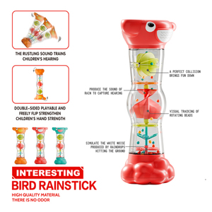 Mưa dính Montessori đồ chơi trẻ em bé <span class=keywords><strong>Rattle</strong></span> <span class=keywords><strong>rainmaker</strong></span> cảm giác đồ chơi - Product Image 3
