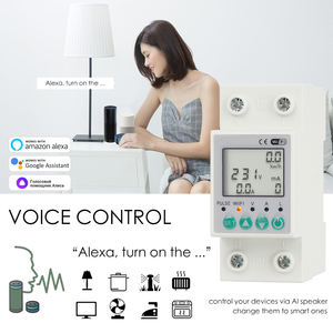 63A TUYA WiFi Smart Erdschluss-Leistungs schalter über Unter spannungs schutz Fernbedienung schalter Energie leistung kWh-Messgerät - Product Image 4