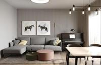 Panneau mural WPC à ondulations intérieures, idéal pour fond TV, plafond intégré, imperméable, panneau mural en bois pour usage domestique