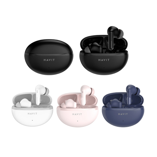 Havit TW986 Single Mic ENC V5.4 Earphone Fone De Ouvido Wireless Earbuds ENC Tws Earbuds In-ear Headphone
