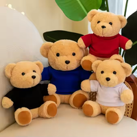 Ours en Peluche Doux Songshan Toys avec T-shirt, Cadeaux Promotionnels Colorés et Personnalisables, Animaux en Peluche Mignons avec Logo Personnalisé