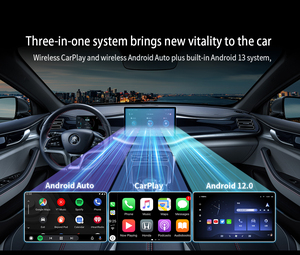 Fuallwin 3-in-<span class=keywords><strong>1</strong></span> אלחוטי carplay תיבת דואר אוטומטי אנדרואיד עבור אפל iPhone 4k אפל לשחק iphone - Product Image 5