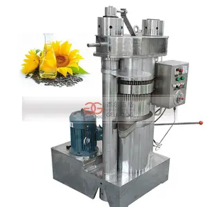 Machine de traitement automatique hydraulique d'huile de tournesol de graine d'avocat d'extraction d'huile de Moringa vierge