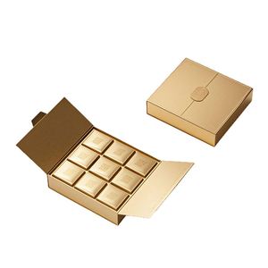 Double Door Rectangular Cardboard Customized Matte Finish Small Batch High-end <b>White</b> Tea False Eyelashes Gift <b>Box</b> Custom Logo - Product Image 1