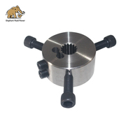 Engrenage cannelé d'accouplement d'excavatrice 15 dents 15 T 85*25*22*4 accouplement flexible d'accouplement