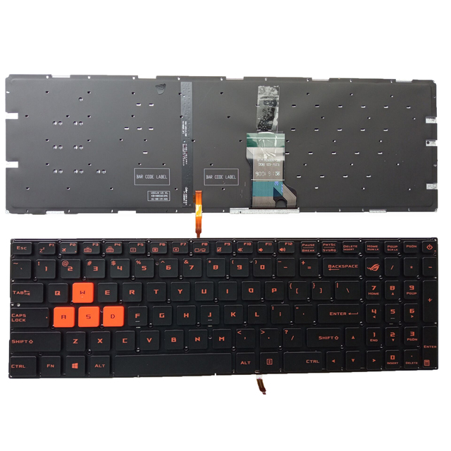 New Mechanical Gateron Switches Wireless Laptop Keyboard ROG GL502VM/GL502VT/GL502VY/GL502VS/GL702VM/S7VM US Backlit