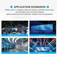 Pantalla LED para Interiores y Exteriores P2.6, Panel LED de Alquiler para Escenarios, Eventos y Fiestas, Carcasa de Aluminio Fundido, IP65, para Tiendas Minoristas