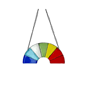 Pequeño perro pequeño gato pequeño erizo por favor adivina quién soy Vidrieras Arco Iris Prisma Ventana Adornos colgantes de pared Suncatcher - Product Image 4