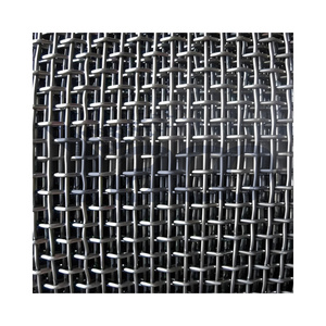 Rouleau <span class=keywords><strong>de</strong></span> filtre en maille métallique ondulée en acier inoxydable à mailles carrées 2x2, tissage uni, avec services <span class=keywords><strong>de</strong></span> soudage et <span class=keywords><strong>de</strong></span> pliage - Product Image 1