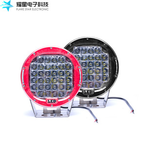 ไฟส่องสว่างแบบ LED ทรงกลม 9 นิ้ว ยี่ห้อ Flare Star Electronic กำลังไฟ 96 วัตต์ ตัวเรือนอะลูมิเนียมอัลลอย สำหรับรถออฟโรด - Product Image 1