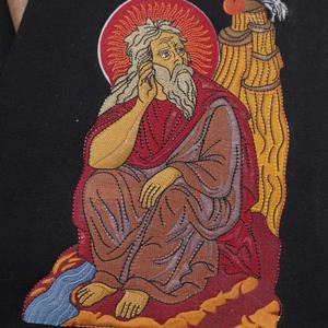 Pantalones Deportivos Personalizados de Algodón Negro Bordado de Topshow Streatwear, Pantalones Deportivos de Pierna Ancha de Felpa Francesa para Hombre - Product Image 2