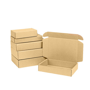 กล่องกระดาษลูกฟูกทรงสี่เหลี่ยมผืนผ้า ขนาด 150x150x50 มม. สามชั้น 250 แกรม สำหรับบรรจุภัณฑ์อีคอมเมิร์ซข้ามพรมแดน - Product Image 1