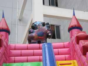 Inflatable Colorful <b>Fun</b> Slide with PVC Material for Universal Age Group Commercial Party Rentals - Product Image 4