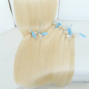 Волосы guangzhou, онлайн-продажа, remy, натуральные накладные светлые человеческие волосы 27