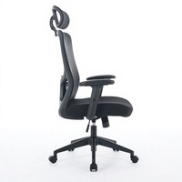 Chaise de bureau ergonomique en maille violette de qualité moderne, appui-tête réglable, élévation pour les jeux asiatiques, salle de réunion, gestionnaire