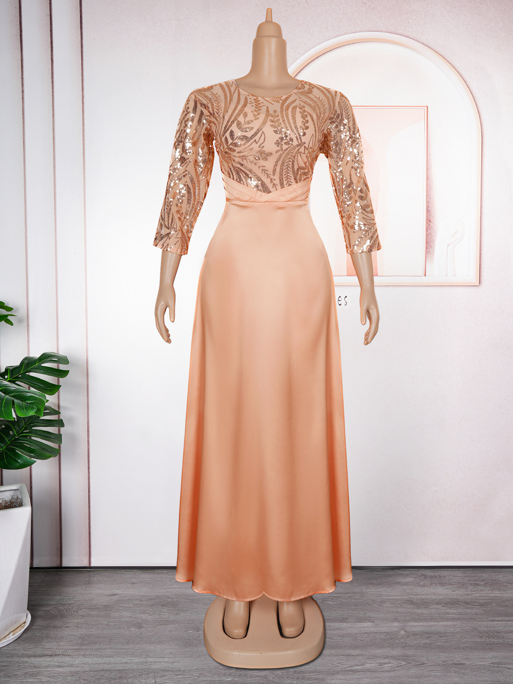 Elegant African Evening Dresses Long Dress Dashiki Ankara Sequin Outfits  Robe Turkey Wedding for Women Christmas Party Dress| Alibaba.com