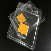 Emballage jetable en plastique PVC/animaux de compagnie, 50 pièces, Blister pour carte mémoire