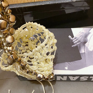 <span class=keywords><strong>Sac</strong></span> de plage pour femmes maille corde tricoté seau cloche tissé sacs à bandoulière réticulé creux voyage fourre-tout dames mode Net <span class=keywords><strong>sac</strong></span> à main - Product Image 5