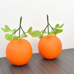 Naranja de juguete Gannan Navel, fruta artificial grande para espectáculos, enseñanza, Navidad y Acción de Gracias - Product Image 3