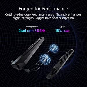 Router para juegos Rog Rapture Gt-Be98 Pro de banda cuádruple Wifi 7, versión estadounidense, con doble puerto 10G y soporte de 320Mhz - Product Image 4