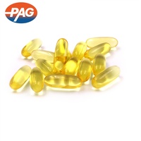 Capsules personnalisées de supplément d'huile de poisson d'oméga 3 d'huile de poisson de prix en gros capsules d'huile de poisson d'oméga 3 50% EPA/25% DHA 1000Mg/1200Mg