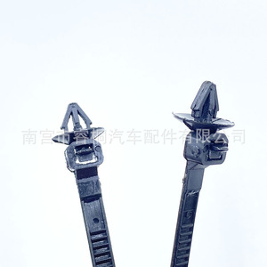 สายรัดเคเบิลไนลอน Shuangxuan แบบล็อคอัตโนมัติ สีดำ สำหรับรัดสายไฟเดี่ยว ใช้ในรถยนต์ - Product Image 4