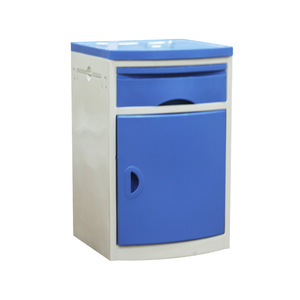 Abs <b>Bedside</b> Cabinet Adjustable <b>Shelf</b> Hospital Use Easy Cleaning - Product Image 4