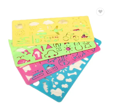 4 шт./набор, Геометрическая линейка