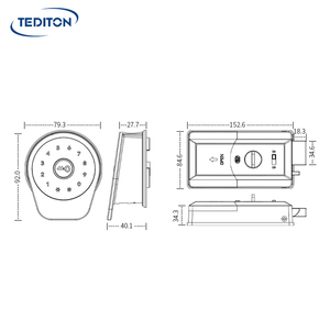 Nâng Cấp Điện Thoại Thông Minh Wifi Kỹ Thuật Số Thương Mại Sinh Trắc Học Vân Tay Bàn Phím Khóa Cửa Thông Minh Điện Thoại + Mật Khẩu + Thẻ + Ứng Dụng Khóa Ttlock - Product Image 6