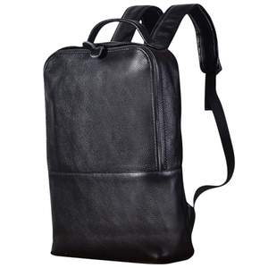 New Fashion Famous Brand Genuine Leather <strong>Backpack</strong> Travel College Style <strong>Large</strong> Capacity Luxury Men <strong>Black</strong> <strong>Backpack</strong> - Product Image 6