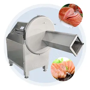 Oceaan Automatische Commerciële Kaas Maken Machine Bacon Gedroogde Slager Varkensbuik Vlees Plak En Snijmachine