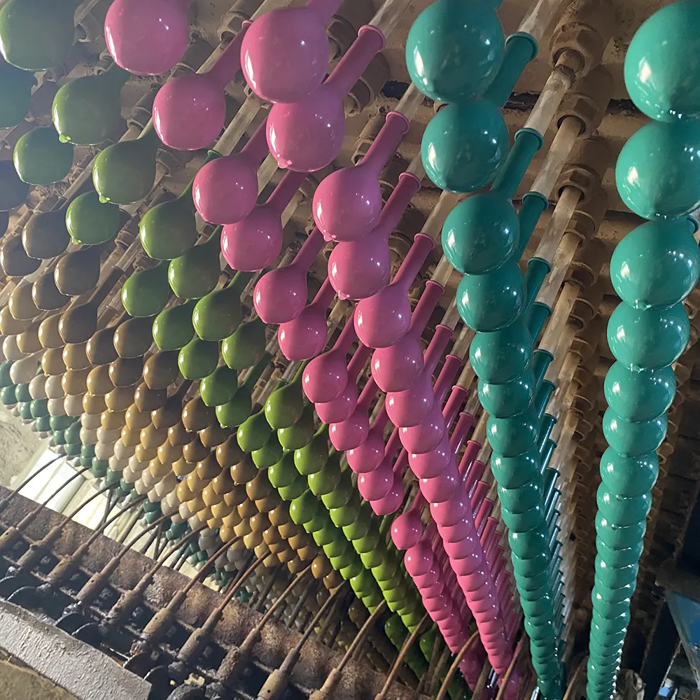 Grosir dekorasi pesta balon warna Retro balon Helium lateks Biodegradable tebal 12 inci 2.8g