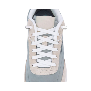 Runcong tali sepatu elastis datar poliester untuk anak-anak dan dewasa tali sepatu tanpa tali untuk Sneakers tanpa dasi desain - Product Image 1