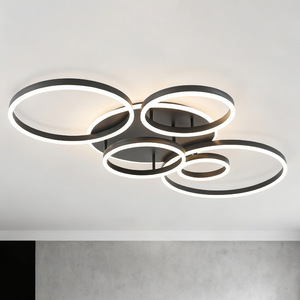 Modern Led <b>Ceiling</b> <b>Light</b> Metal Surface Mounted Cold White 110lm/w 25000h Lifespan For Living Room Bedroom - Product Image 1