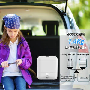 Nouvelle version 5L Mini laveuse portable de grande capacité-Batterie 2000mAh longue durée haute puissance idéale pour les sous-vêtements et les chaussettes XYJ02 - Product Image 5