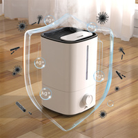 Humidificateur de haute qualité diffuseur d'huile de brume fraîche brumisateur à ultrasons à ions négatifs 110-220v 3.5L brumisateur pour le ménage