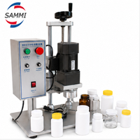En stock, machine de bouchage semi-automatique DDX-450 pour bouteilles en verre, machine de bouchage électrique manuelle pour barils d'huile