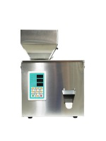 Machine de remplissage multifonctionnelle semi-automatique à faible coût pour épices, grains, café, capsules et poudres, capacité 100g
