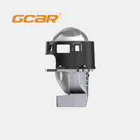 GCAR 2026 Nuevo Proyector LED Bi-LED de 3 Pulgadas R6 MAX TIR con Doble Reflector de 65W, Lente de Proyector para Faros Delanteros Universales para Automóviles