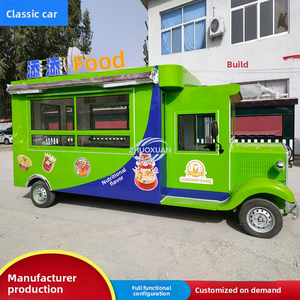 Carro de Servicio de Alimentos Integral, Camión de Cocina Móvil Resistente para Venta de Café, Helados y Catering al Aire Libre - Product Image 4