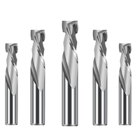 Fraise à carbure 1/4 1/2 3/8, fraise de fraisage 2F à compression ascendante et descendante, fraise de défonceuse CNC pour le travail du bois/ACP/MDF/contreplaqué