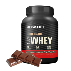 Chocolat en poudre de protéine de lactosérum haut de gamme Lifeworth - Product Image 1