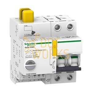 Interruttore Automatico A9C66225 - Serie Reflex IC60H per Montaggio su Guida DIN, Protezione Motore, Nuovo - Product Image 1