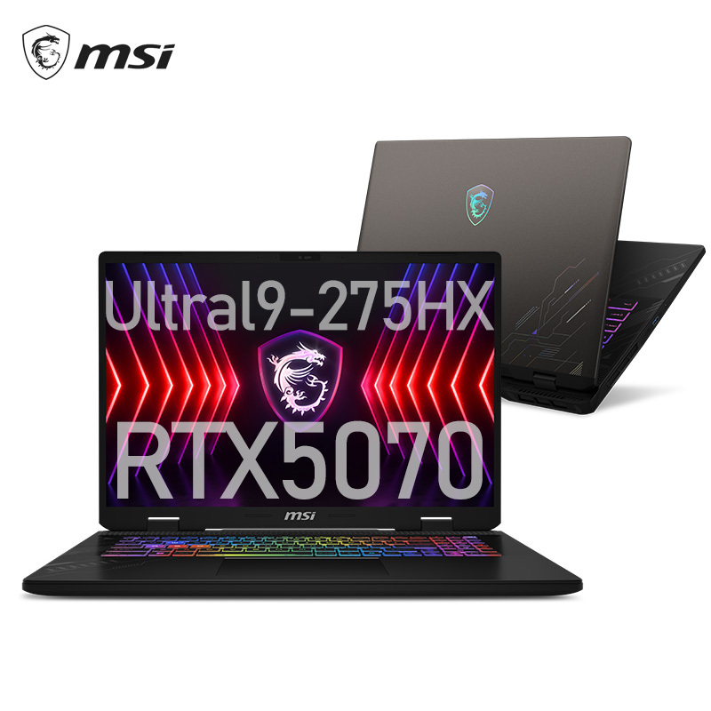 MSI Crosshair <strong>17</strong> <strong>laptops</strong> brand new 2025 Ultra9 275HX RTX5070/RTX5060 gaming <strong>laptop</strong> 17Inch/16inch 2.5K 240HZ gaming computer
