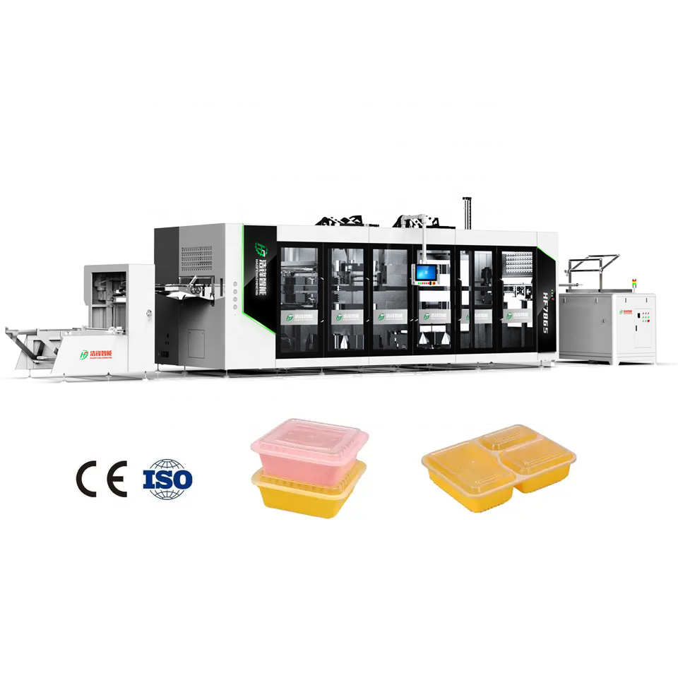 Verpakking Plastic Voedselcontainer Thermovormende Machine Voor Fruit Plastic Doos Maken Machine