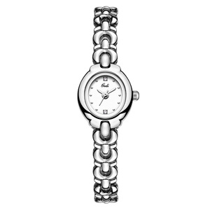 Montre ovale à quartz pour femme de style français, chaîne tressée, étanche, élégante et polyvalente pour le travail quotidien et les occasions décontractées - Product Image 5