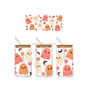 हेलोलीन 16 औंस और 20 औंस उच्च गुणवत्ता वाले कप रैप हस्तांतरण कप के लिए नवीनतम uv कप के लपेटें - Product Image 5